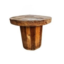 Mesa redonda madera