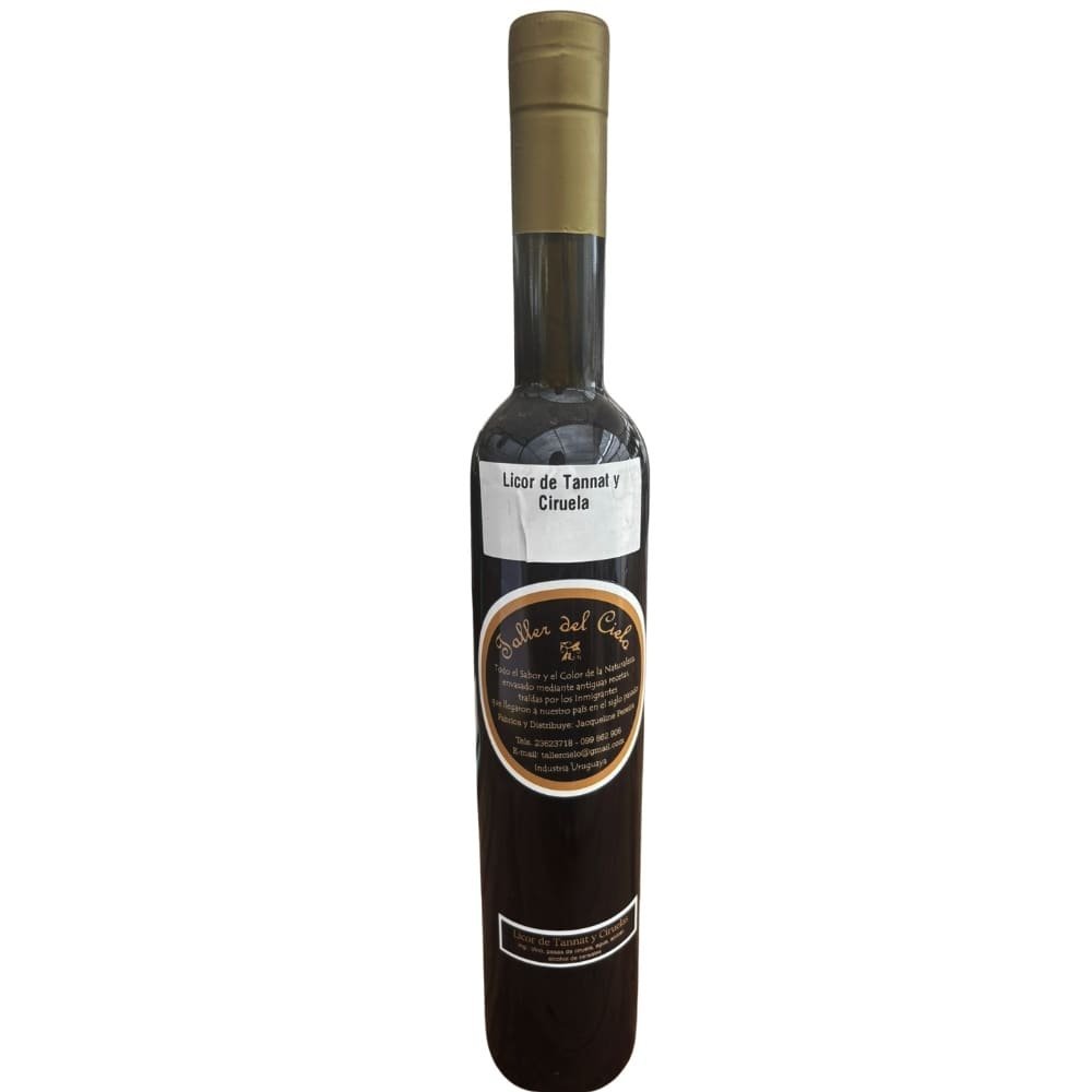 Licor de Tannat y ciruela chico
