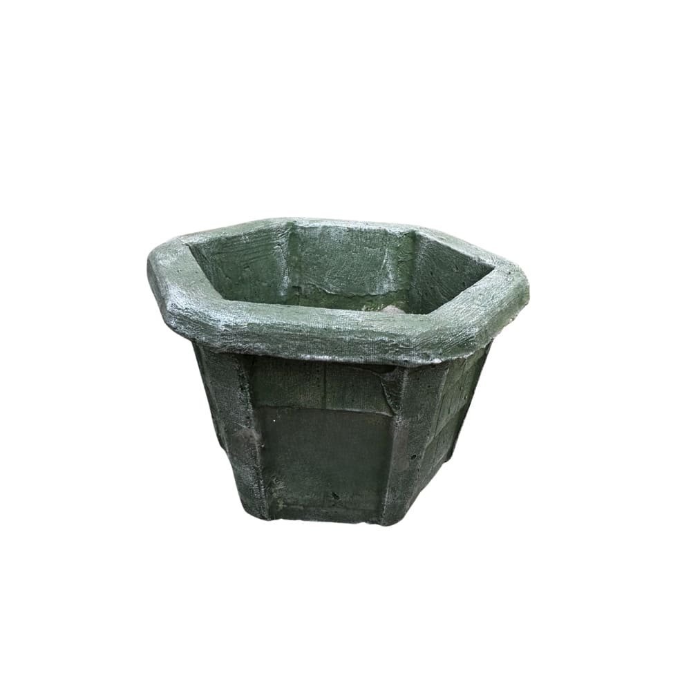 Maceta hexagonal ladrillo nueva