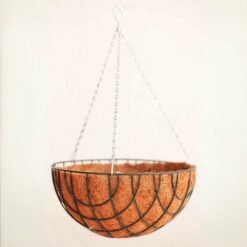 Maceta de coco colgante